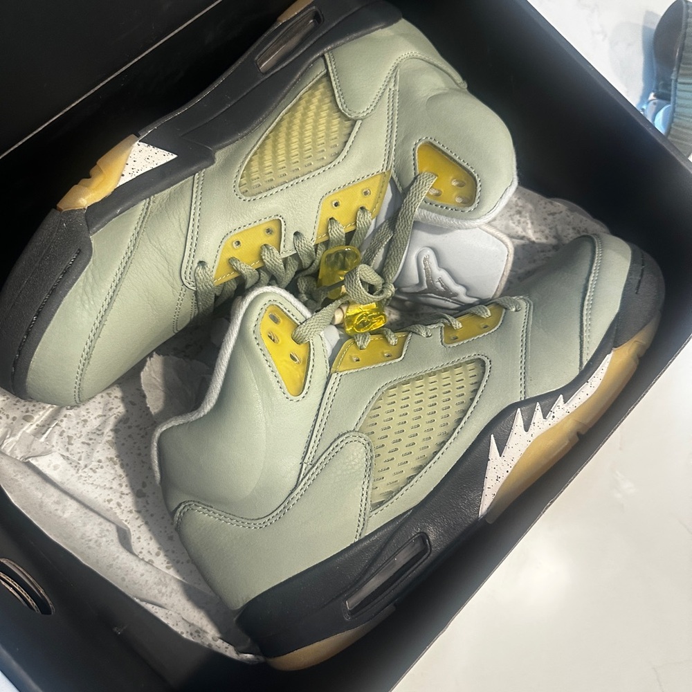 Jordan 5 Retro Jade Horizon/Desert Sand Men 10.5